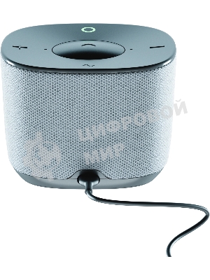 Умная колонка Sber Boom Home, 8Вт, с экраном, 1 динамик, часы, мультирум, TWS, Zigbee хаб, Wi-Fi, Bluetooth 5.0, Zigbee, Салют, серый