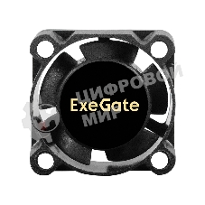 Вентилятор для корпуса ExeGate EX02510B2P-5 черный, 25 мм, 10500 об/мин, 22.5 дБ, 2 pin