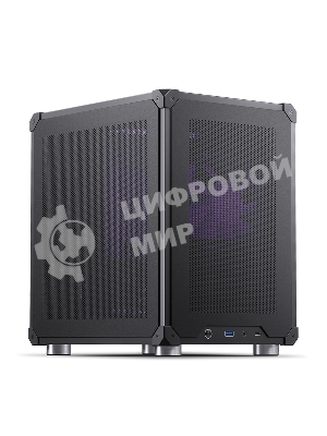 Компьютерный корпус JONSBO C6 Black MATX без БП, mini-ITX, micro-ATX, черный