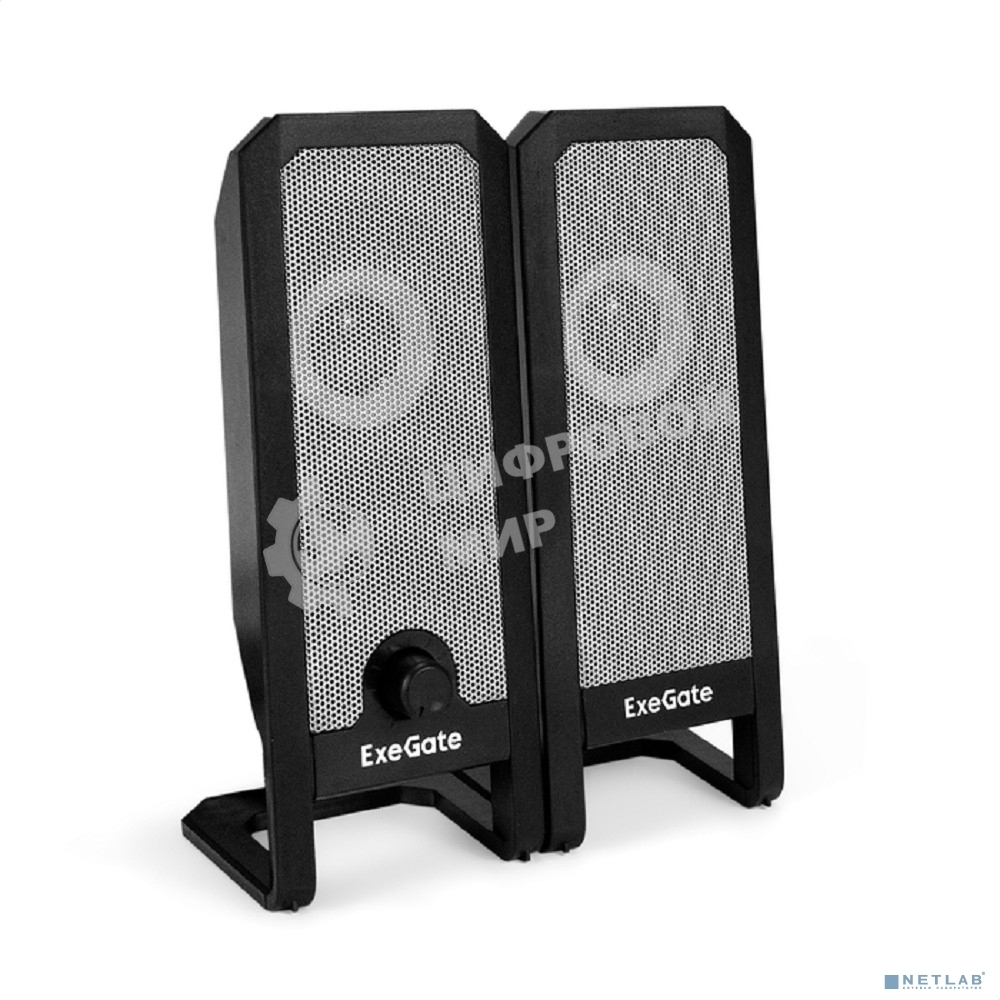 Акустическая система 2.0 ExeGate Maestro SPS-515 (Активная, питание 220В, 2х3Вт, 30-18000Гц, черный, Color Box)