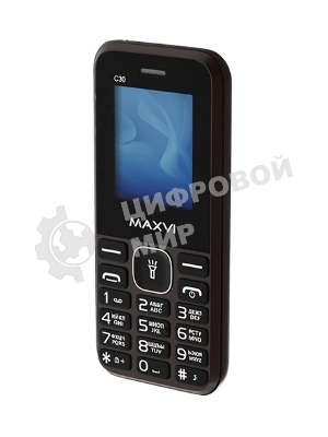Мобильный телефон Maxvi C30 коричневый