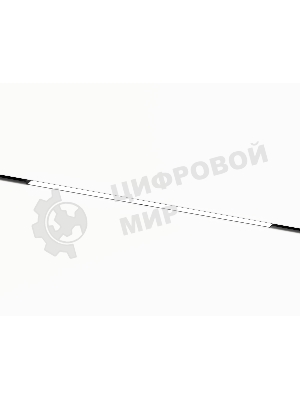 Трековый светильник GL2325 BK черный IP20 20W 3CCT 3000-6400K 48V 400*10*37