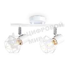 Светильник Ambrella light TR8628/2 WH/CH белый/хром E27*2 max 40W 260*91*175