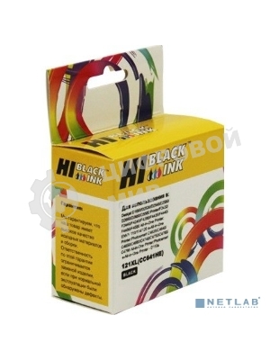 Расходные материалы Hi-Black CC641HE Картридж Hi-Black для HP DJ F4283/D2563, №121XL, BK, 600 стр.