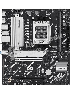Материнская плата ASUS PRIME B850M-K, AM5, AMD B850, 2xDDR5, 4xSATA, 2xM.2, 1xPCIe 5.0 x16, DisplayPort, HDMI, 1x2.5Gb LAN, 3x3.5 мм, 7.1, microATX