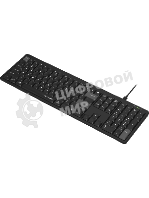 Клавиатура A4Tech FX55 черный USB slim Multimedia кабель 1.5м
