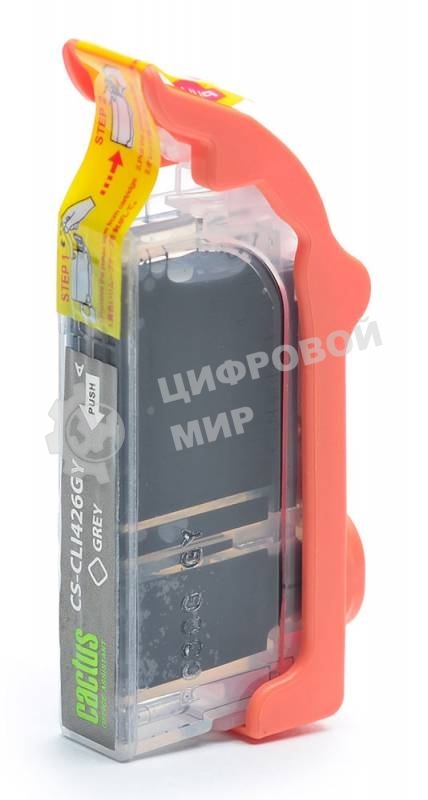 Картридж струйный Cactus CS-CLI426GY серый (8.4 мл.) для Canon Pixma MG6140/MG8140
