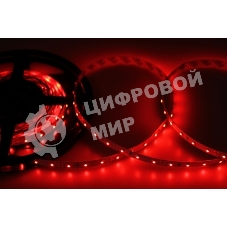 Лента светодиодная открытая, 8 мм, IP23, SMD 2835, 60 LED/m, 12 V, цвет свечения красный