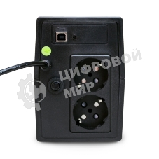Источник бесперебойного питания UPS POWERMAN Back Pro 650, line-interactive