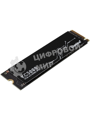Накопитель SSD Kingston KC3000, 1Tb, M.2 2280, PCIe 4.0 x4, R/W 7000/6000, с радиатором.