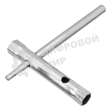 Набор ключей-трубок торцевых Sparta 6 - 22 мм, вороток, оцинкованные, 9 шт.