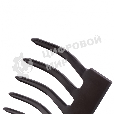 Грабли Сибртех стальные, 360х1300 мм, 14 прямых зубьев, деревянный черенок