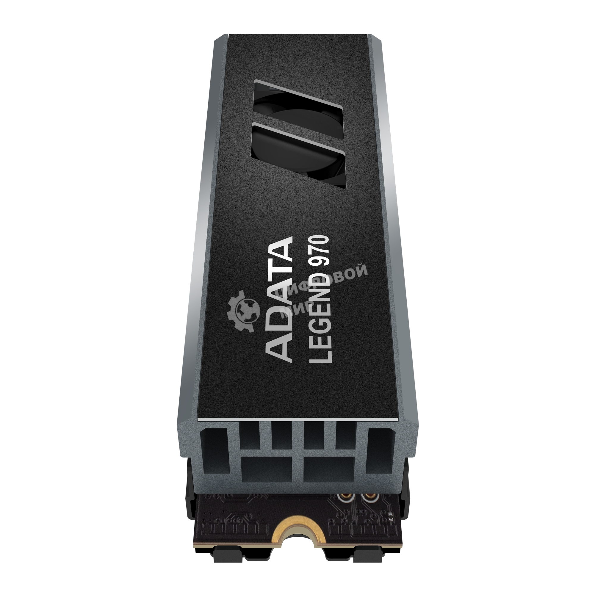 Накопитель SSD ADATA LEGEND 970, 2Tb, PCIe 5.0 x4, M.2 2280, NVMe, R/W 10000/10000, с радиатором