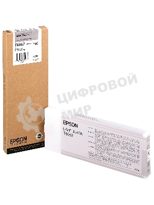 Картридж Epson C13T606700 серый (220 мл.) для Stylus Pro 4880
