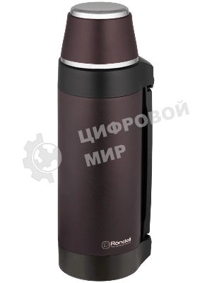 Термос для напитков Rondell Tierno RDS-1657 1.5 л. бордовый, картонная коробка