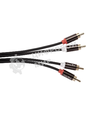 Кабель соединит 2xRCA (M) - 2xRCA (M),1.5m, TelecomPRO TAV7158M-1.5M