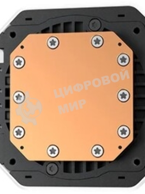 Система жидкостного охлаждения Deepcool LM360 WH ARGb Soc-AM5/AM4/1200/1700/1851 белый 4-pin 19-36dB Al LCD 250W 1729gr Ret (R-LM360-WHDMMC-1)