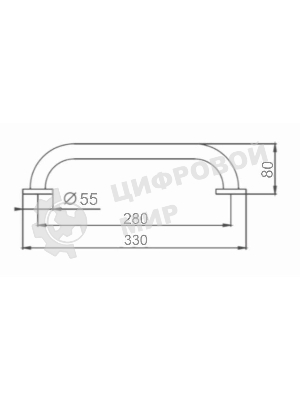 Поручень для ванны A1027