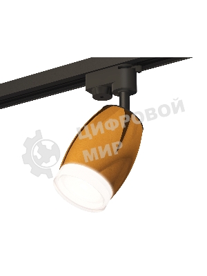 Светильник Ambrella light XT1125012 PYG/SBK/FR золото желтое полированное/черный песок/белый матовый MR16 GU5.3