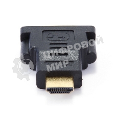 Переходник Gembird Переходник HDMI-DVI 19M/25F, золотые разъемы, пакет