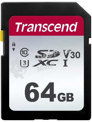 Флеш карта SD 64Gb Transcend SDХC UHS-I U3