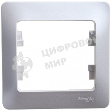 Рамка 1-м Glossa перламутр SchE GSL000601