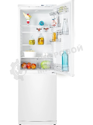 Холодильник Atlant ХМ-6021-031 белый двухкамерный 225/101л морозилка снизу