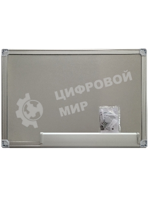 Доска магнитно-маркерная Silwerhof белый 60x90см алюминиевая рама