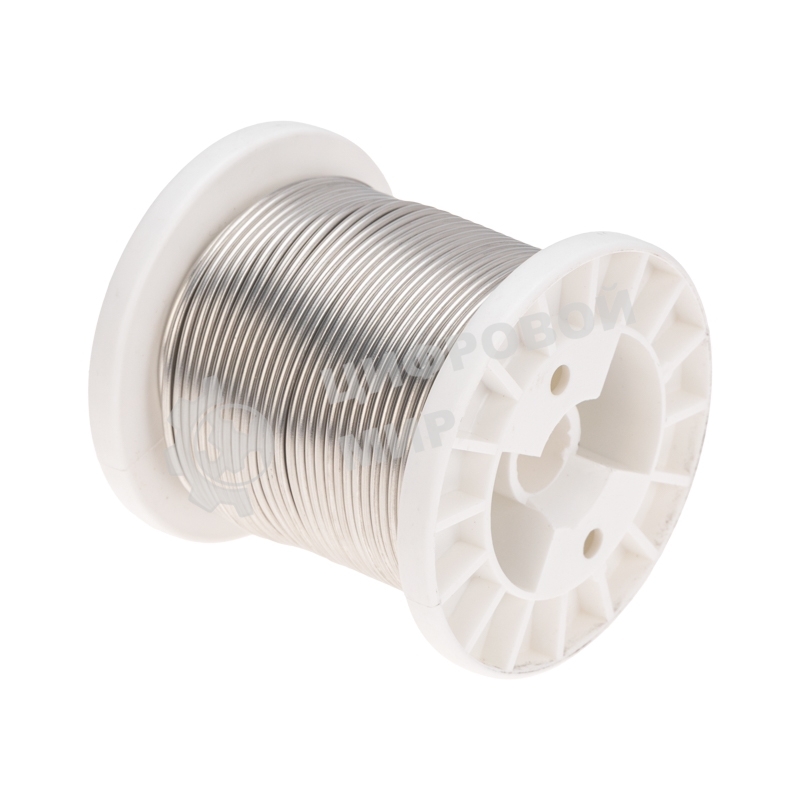 Припой Rexant ПОМ-3, 500г, Ø2мм, (олово 97%, медь 3%), бессвинцовый, ГОСТ 21931-76, катушка