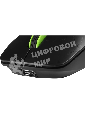 Мышь беспроводная Acer OMR307 черный, 1600 dpi, радиоканал, USB, кнопки - 4