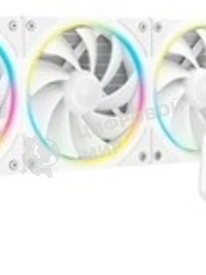 Система жидкостного охлаждения Deepcool LM360 WH ARGb Soc-AM5/AM4/1200/1700/1851 белый 4-pin 19-36dB Al LCD 250W 1729gr Ret (R-LM360-WHDMMC-1)
