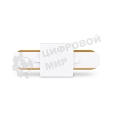 GL7065 WH белый коннектор прямой однофазный для соединения трековых шинопроводов