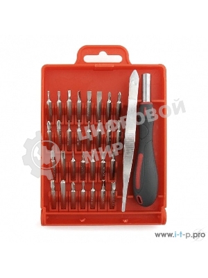 Отвертка с набором Cablexpert TK-SD-06 бит (32 предмета)