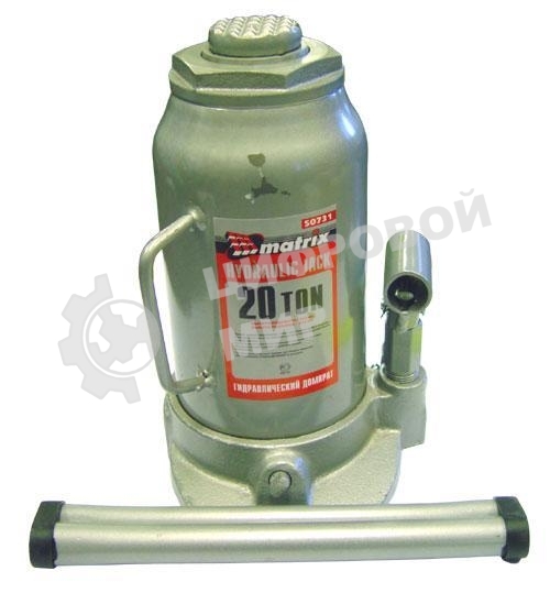 Домкрат Matrix бутылочный 20т h подъема 242–452мм
