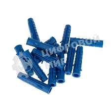 Дюбель распорный Kranz 10х50, синий, пакет (50 шт./уп.)