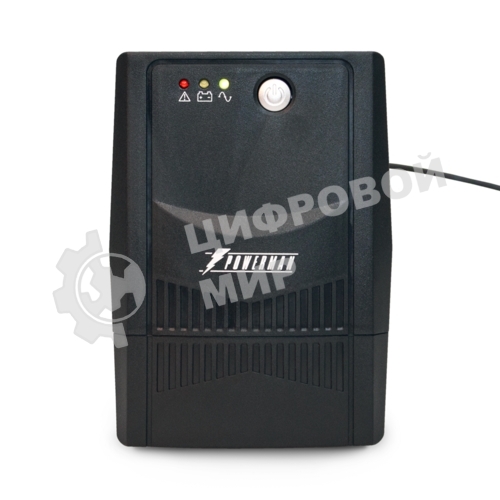 Источник бесперебойного питания UPS POWERMAN Back Pro 850, line-interactive, 850VA, 480W