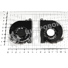 Вентилятор (кулер) для ноутбука MSI U90 U100 U110 U120