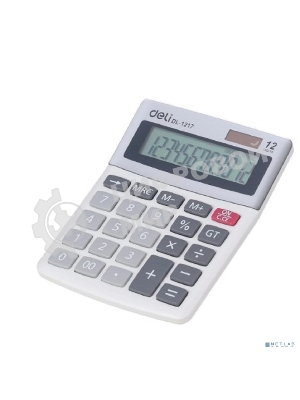 Калькулятор настольный Deli E1217 в ассортименте 12-разр. 1003503
