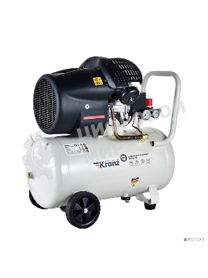 Компрессор воздушный Kranz KR-2200/50, 2200Вт, 400 л/мин, 50л