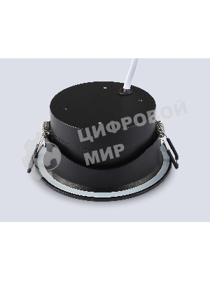 Светильник Ambrella light TN6653 BK черный IP44 GX53 D110*48