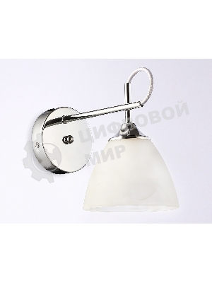 Светильник Ambrella light TR3045 CH/FR хром/белый матовый E27 max 40W 215*135*225