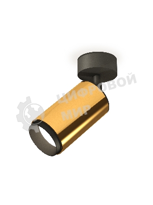 Светильник Ambrella Light XM6327021 PYG/PBK золото желтое полированное/черный полированный MR16 GU5.3 (A2210, C6327, N6121)