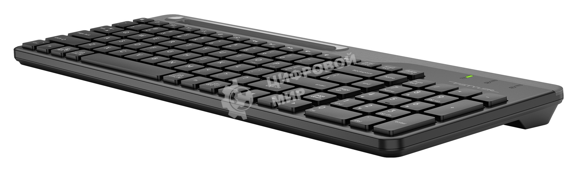 Клавиатура проводная A4Tech Fstyler FK25, USB, черный/серый