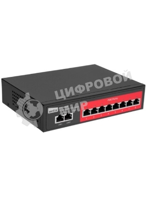 Коммутатор 10PORT Netis P110GC 10/100/1000M 8POE+2XGE