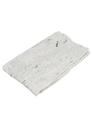 Салфетка для пола HomePalisad х/б, 500x700 мм, белая