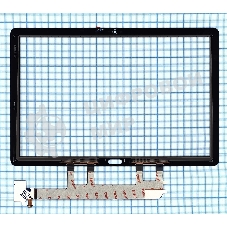 Сенсорное стекло (тачскрин) для Huawei MediaPad M5 Lite 10, черное