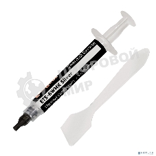 Термопаста ExeGate ETS-6WMK Silver, шприц с лопаткой, 2г