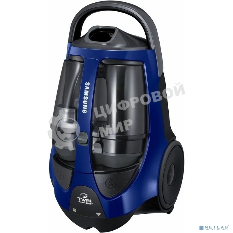 Пылесос Samsung VCC885BH36/XEV синий/черный, 430/2200 Вт, уборка сухая, пылесборник контейнер 2 л