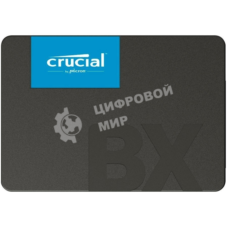 Накопитель SSD Crucial BX500, 500Gb, 2.5