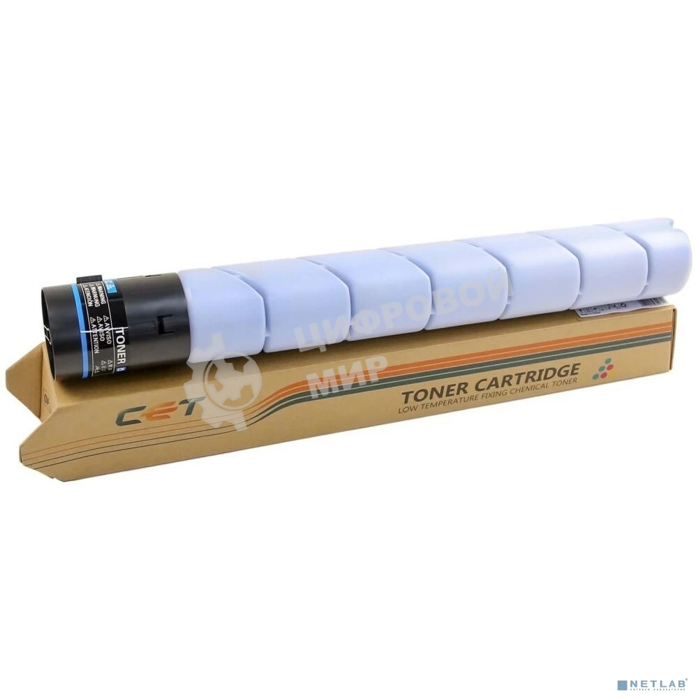 Картридж лазерный (CPT, CE28) TN-324C для KONICA MINOLTA Bizhub C258/308/368 CET Cyan, (WW), 550г, 26000 стр., CET141251